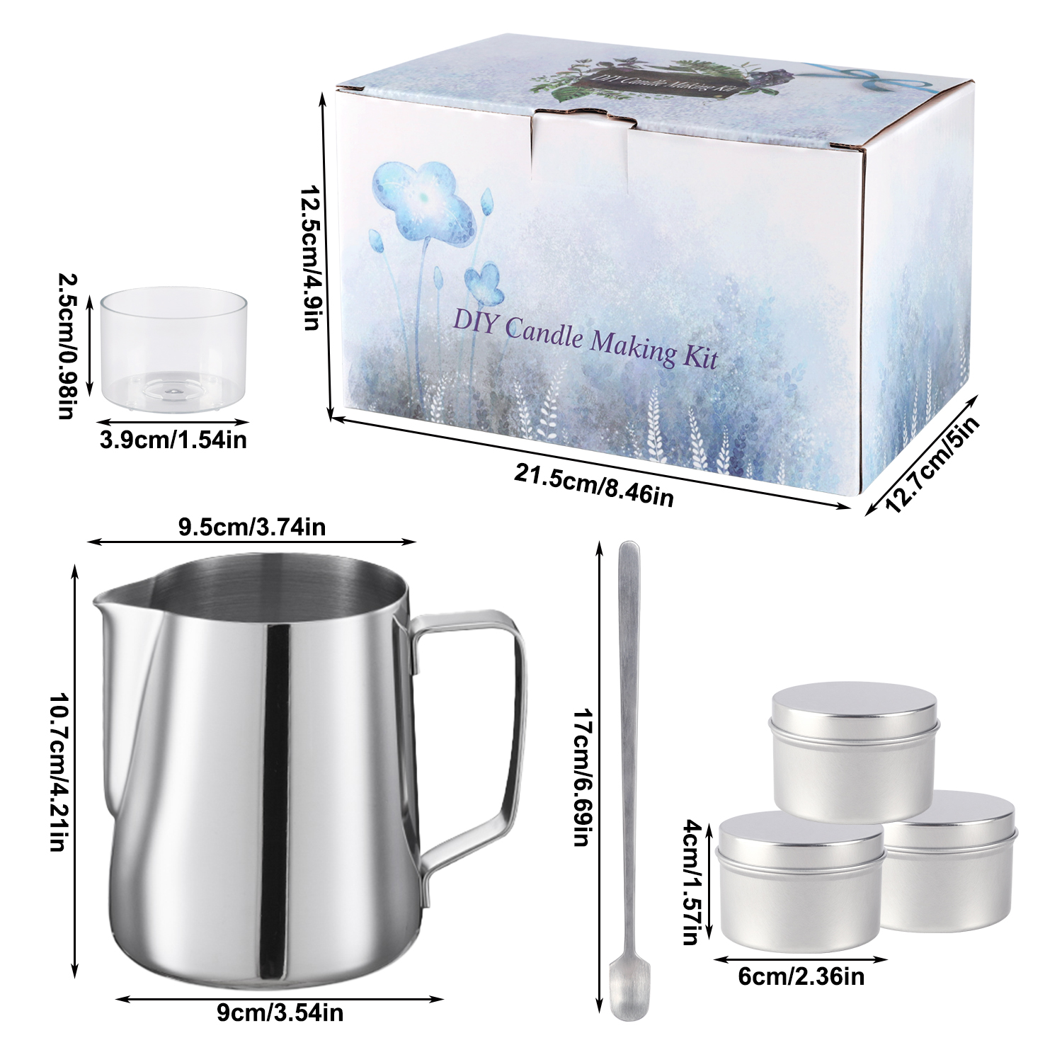 Eenvoudige doe-het-zelf-kaarse - Soy Wax Pillar Blend recensie en prijs