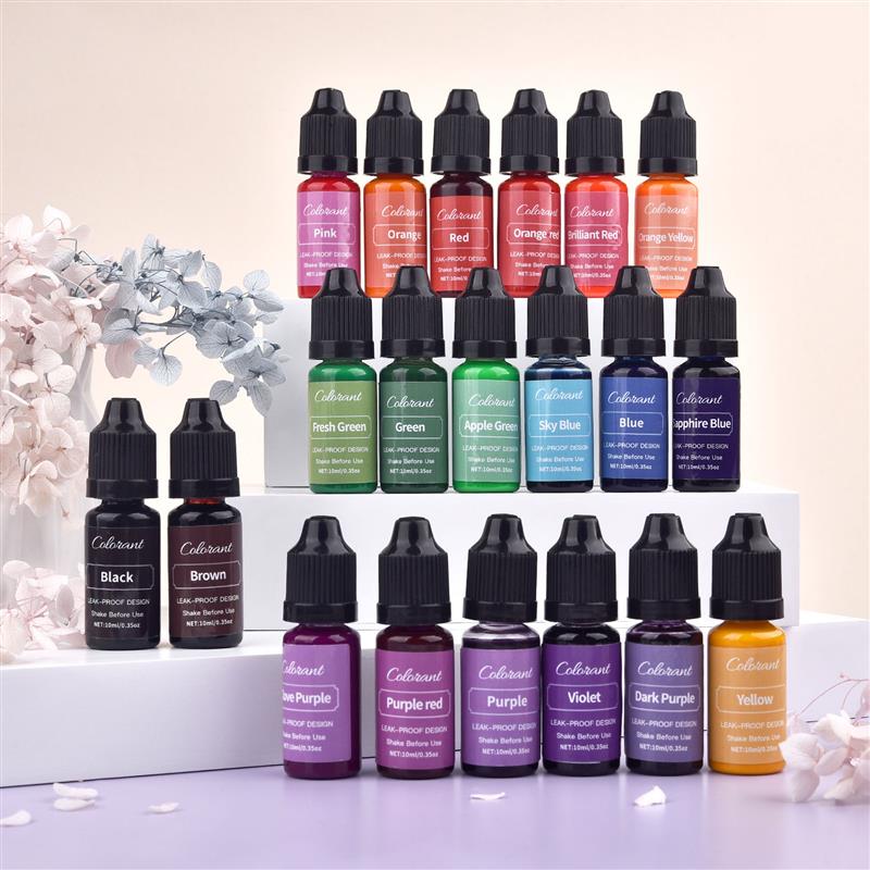 20 Kleuren Kaars Wax Pigment K - Candle Dye Chip recensie en prijs
