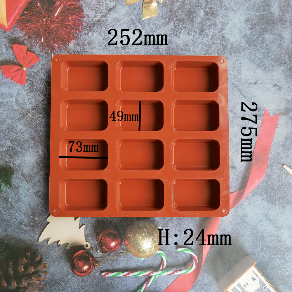 12 Holle Vierkante Siliconen Z - Candle Making Easy recensie en prijs