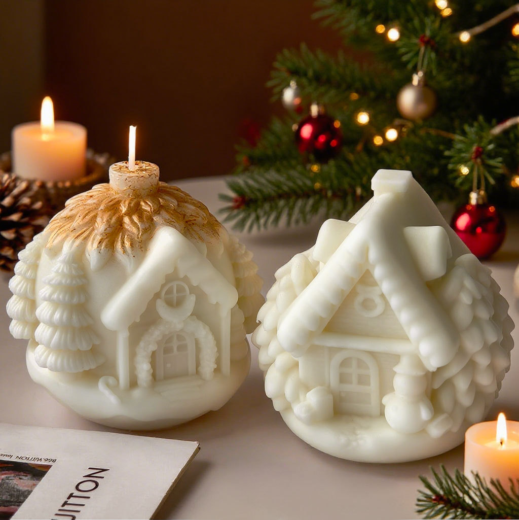 DIY Kerstboom Huis Siliconen M - Candle Making Books For Beginners recensie en prijs