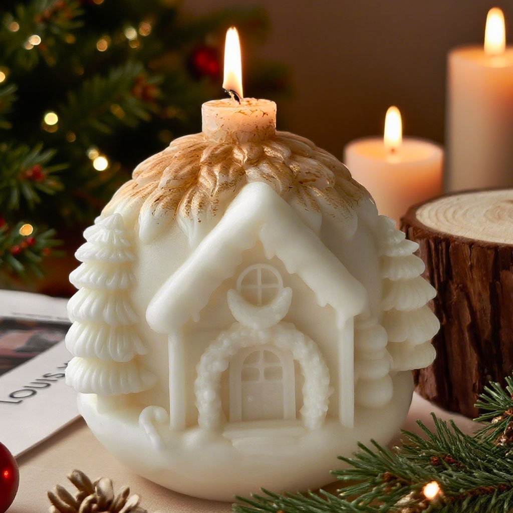 DIY Kerstboom Huis Siliconen M - Candle Making Books For Beginners recensie en prijs