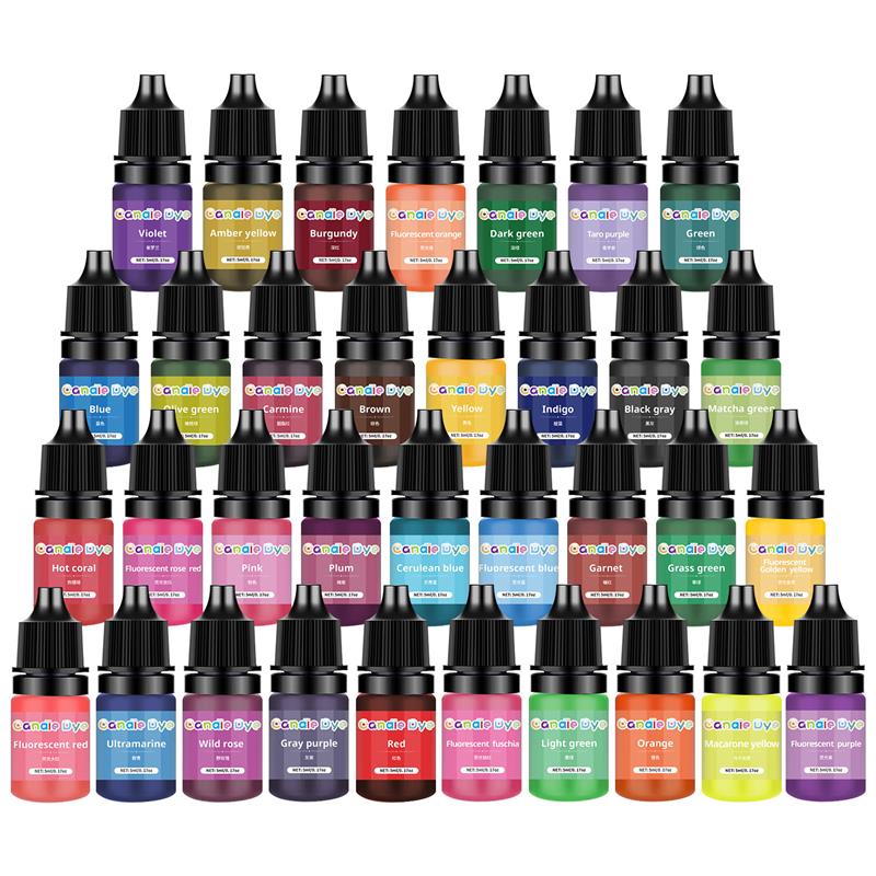 36 Kleuren Kaarskleurstoffen P - Candle Dye Chip recensie en prijs