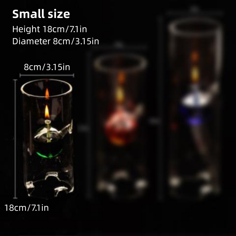 Romantische Glazen Olielamp Tr - Candle Making Glass recensie en prijs