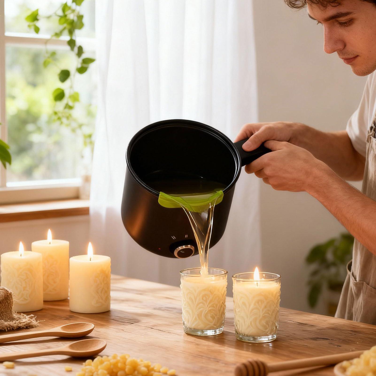 Kaarswas smeltpot 1,5L grote r - Candle Making Diy recensie en prijs