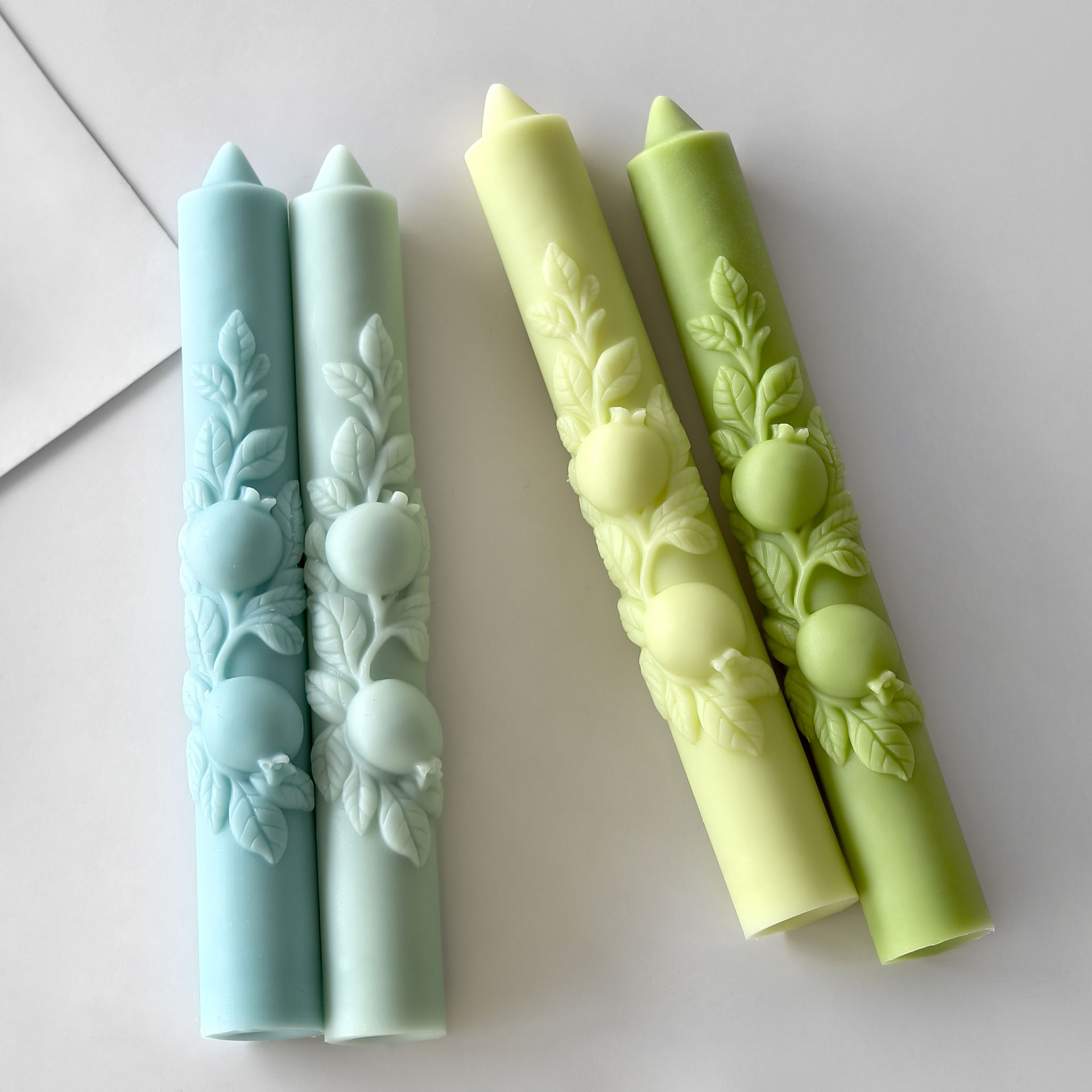 DIY Granaatappel Relief Lange  - Soy Wax Pillar Blend recensie en prijs