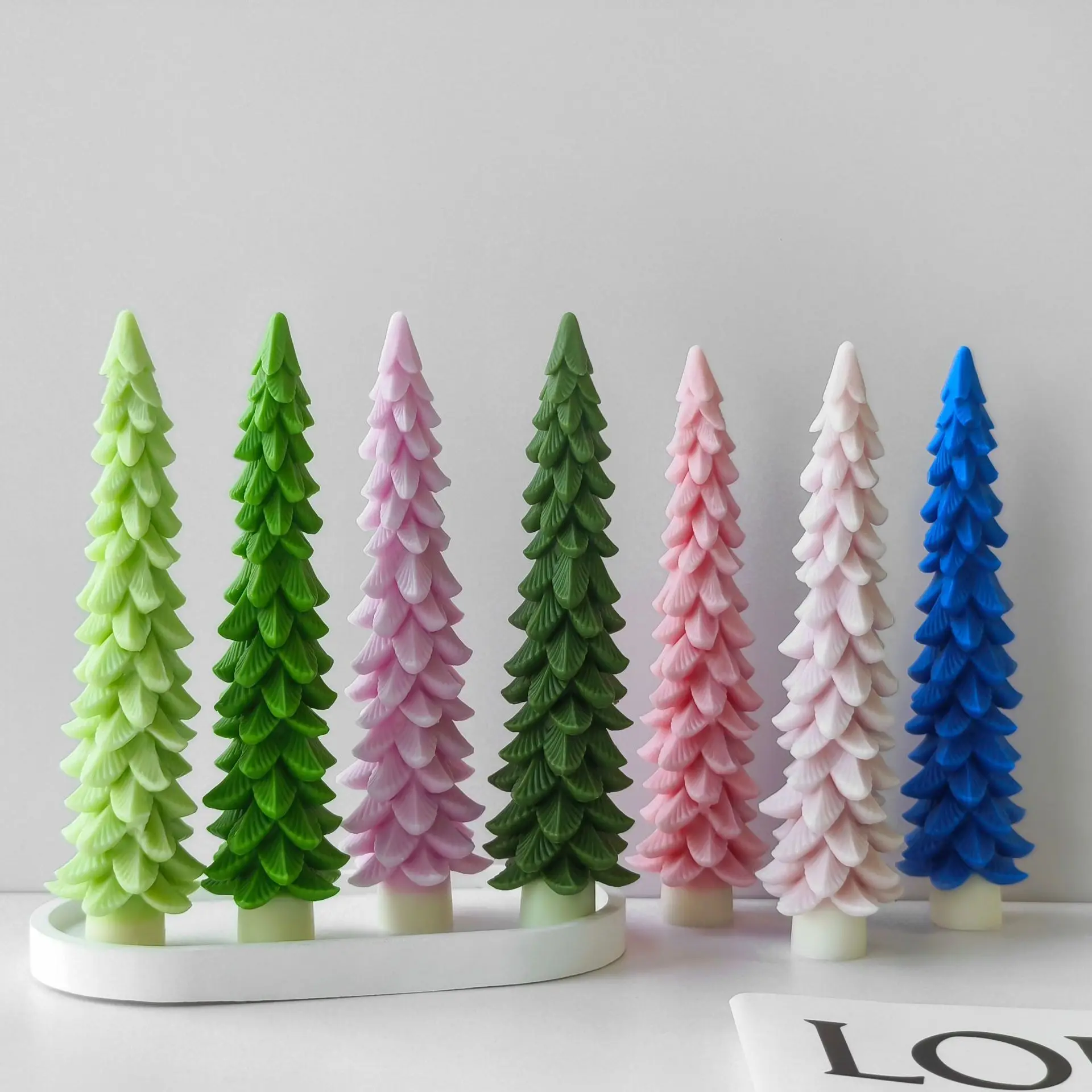 Kerstboom siliconen kaarsvorm  - Candle Making Books For Beginners recensie en prijs