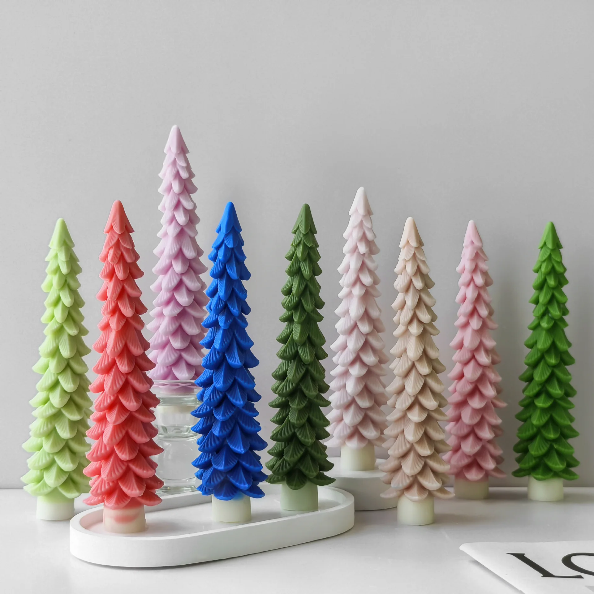 Kerstboom siliconen kaarsvorm  - Candle Making Books For Beginners recensie en prijs