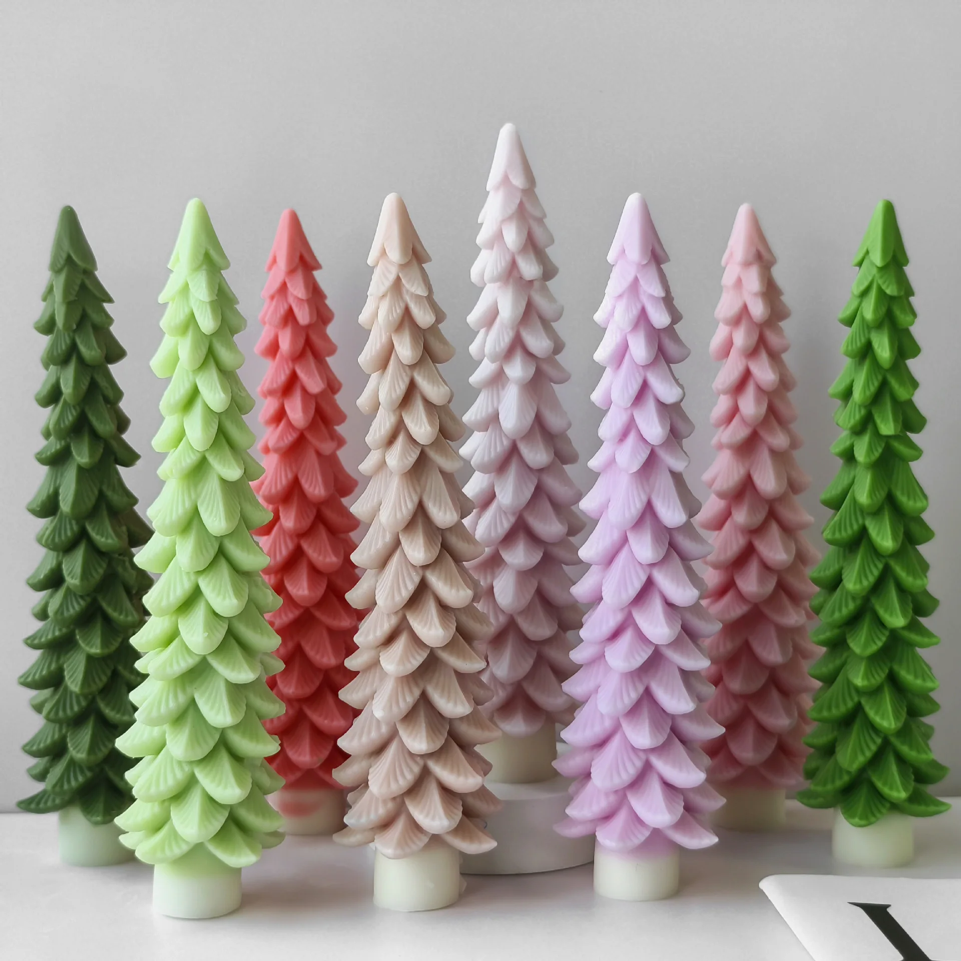 Kerstboom siliconen kaarsvorm  - Candle Making Books For Beginners recensie en prijs
