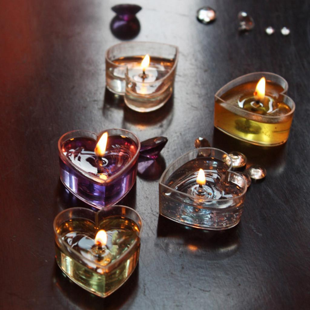 Transparante hartvormige theel - Candle Making Event recensie en prijs