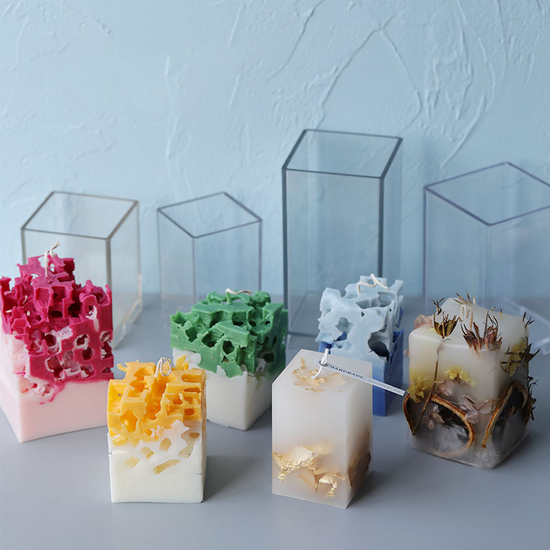 3D vierkante rechthoek kolom k - Candle Making Kit Diy recensie en prijs