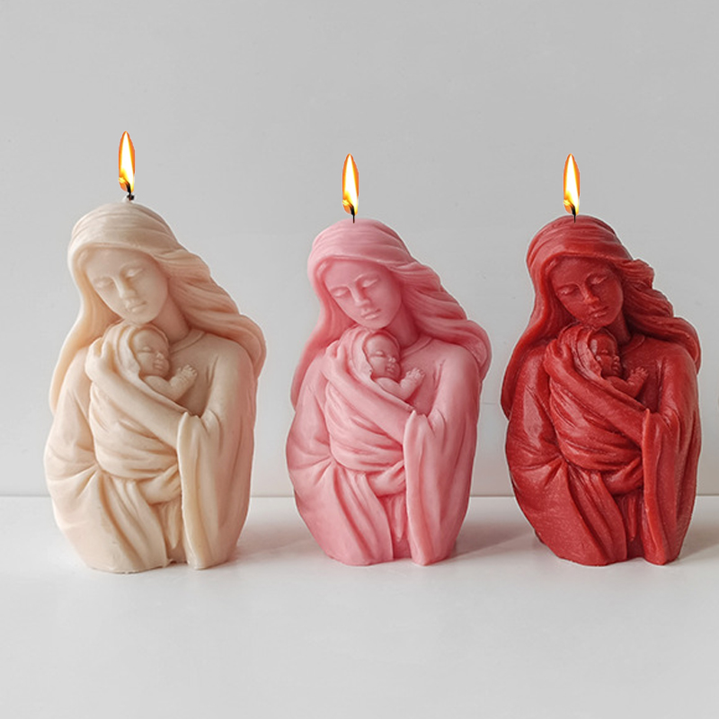 Madonna Hold Baby Siliconen Ka - Candle Making Kit Diy recensie en prijs