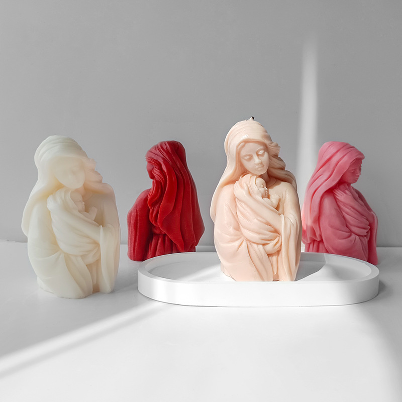 Madonna Hold Baby Siliconen Ka - Candle Making Kit Diy recensie en prijs