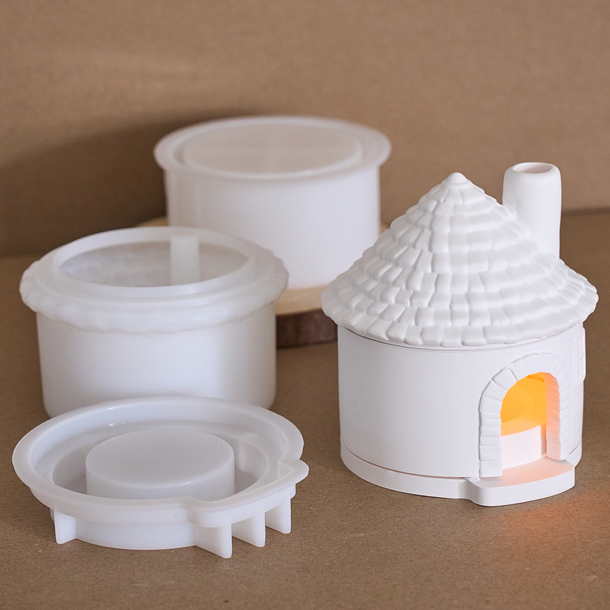 3D Huis Wierook Kachel Silicon - Candle Making Kit Wholesale recensie en prijs